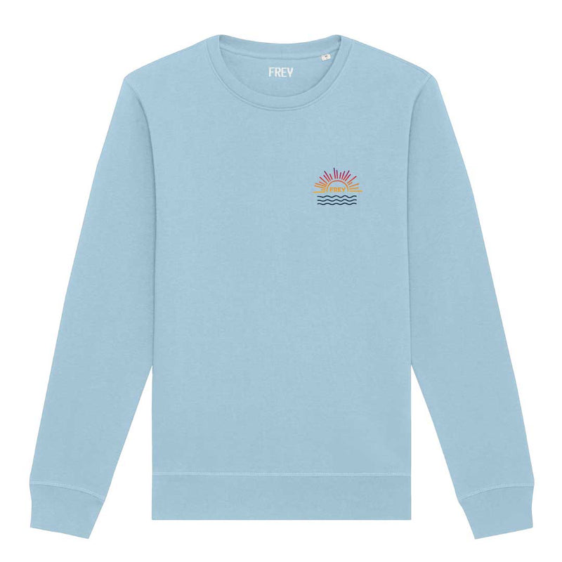 Zon FREY Dames Sweater | Sky Blue