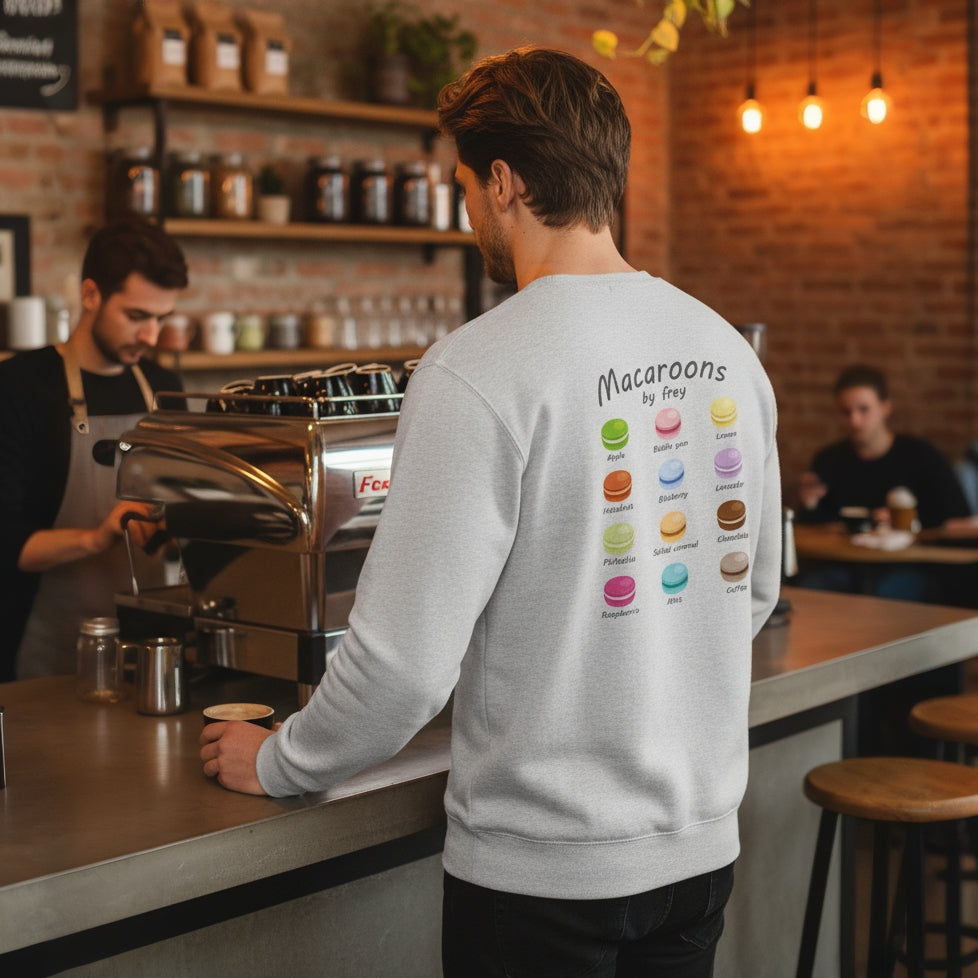 Macarons Sweater | Grey Melee