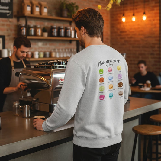 Macarons Sweater | Grey Melee