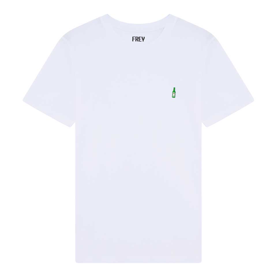 Beer Bottle T-shirt | White