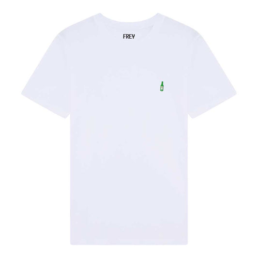 Beer Bottle T-shirt | White