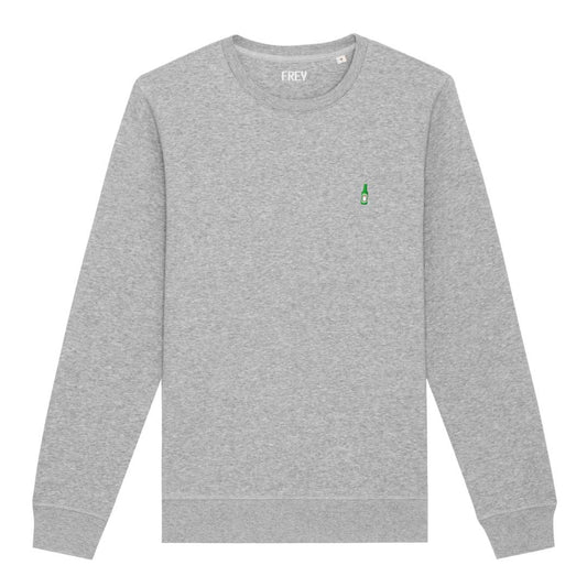 Beer Bottle Sweater | Grey Melee