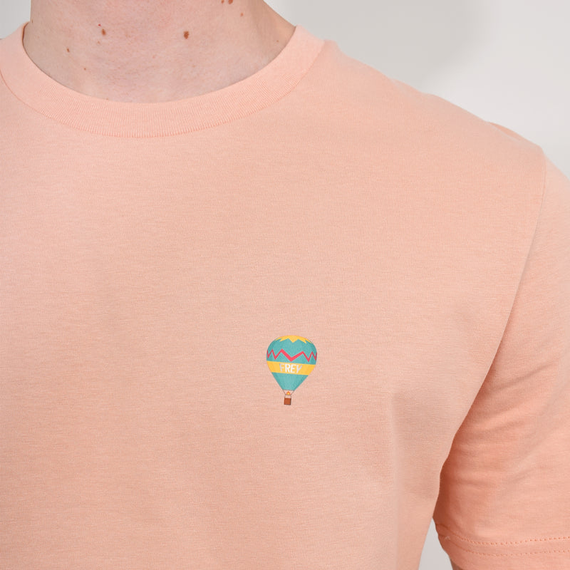 Luchtballon FREY T-shirt | Peach