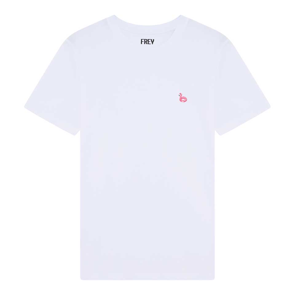 Inflatable Flamingo T-shirt | White