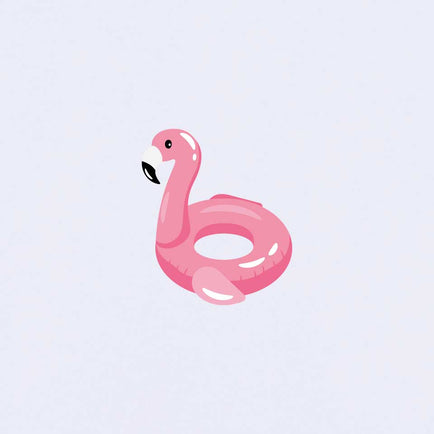 Inflatable Flamingo T-shirt | White