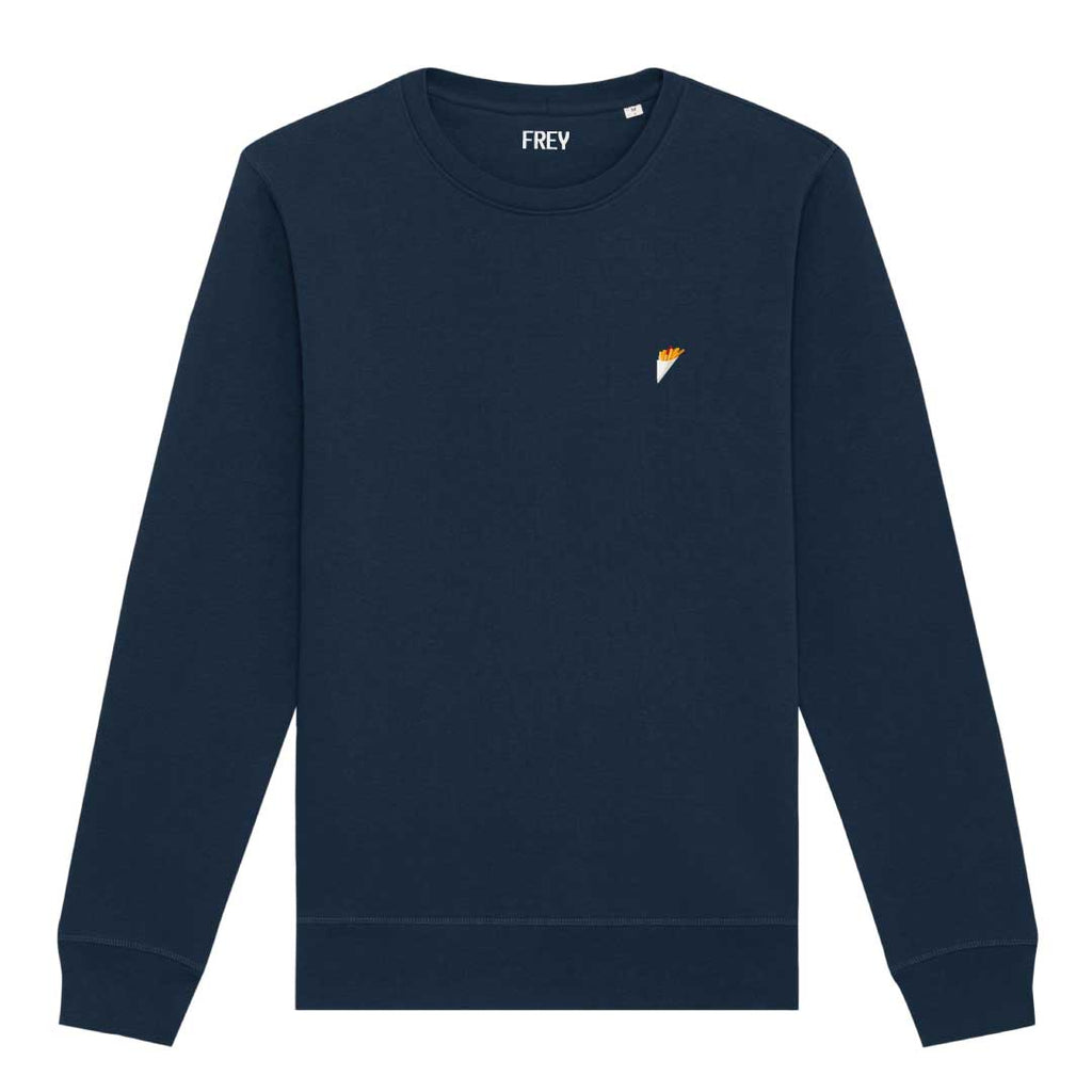 Pommes-Pullover | Marineblau