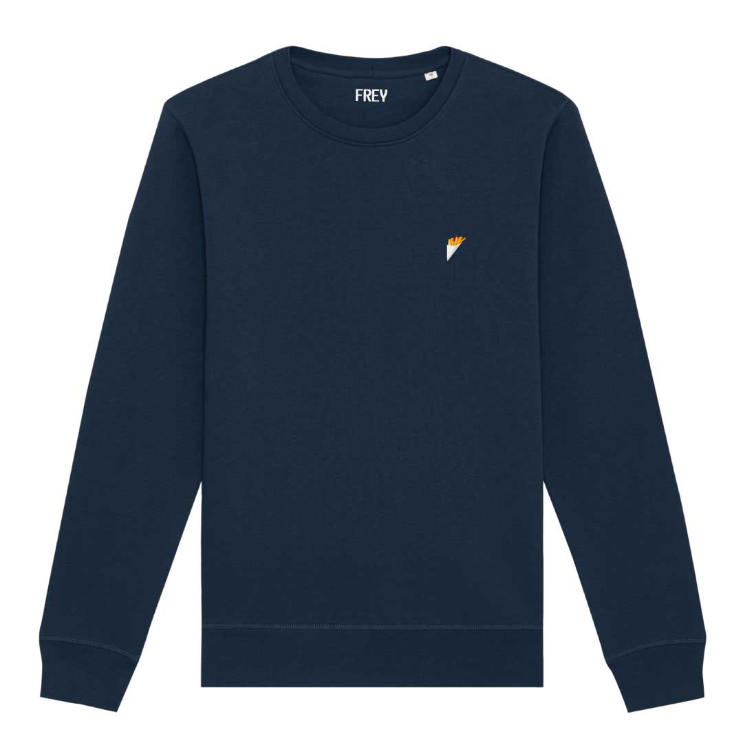 Pommes-Pullover | Marineblau