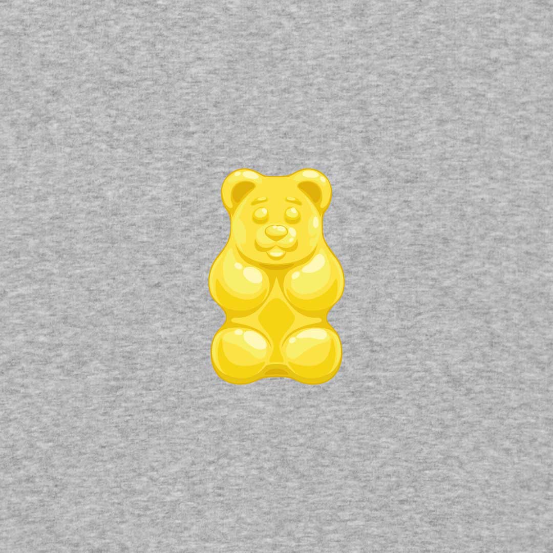 Gummy Bear Hoodie | Gray Melee