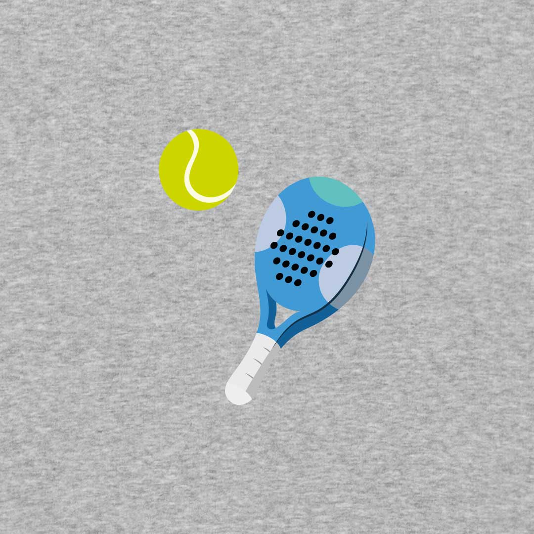 Padel Hoodie | Grey Melee