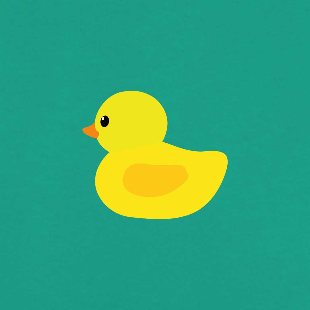 Rubber Duck T-shirt | Go Green