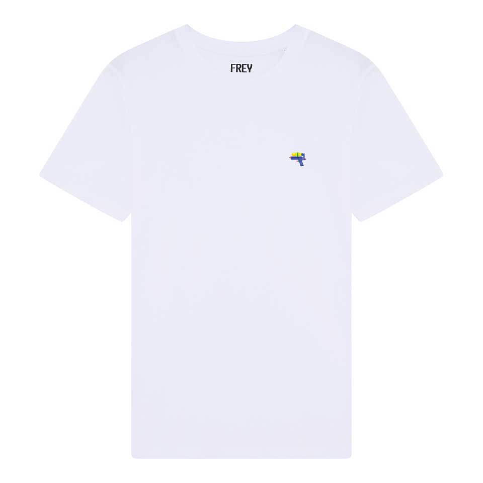 Wasserpistolen-T-Shirt | Weiß